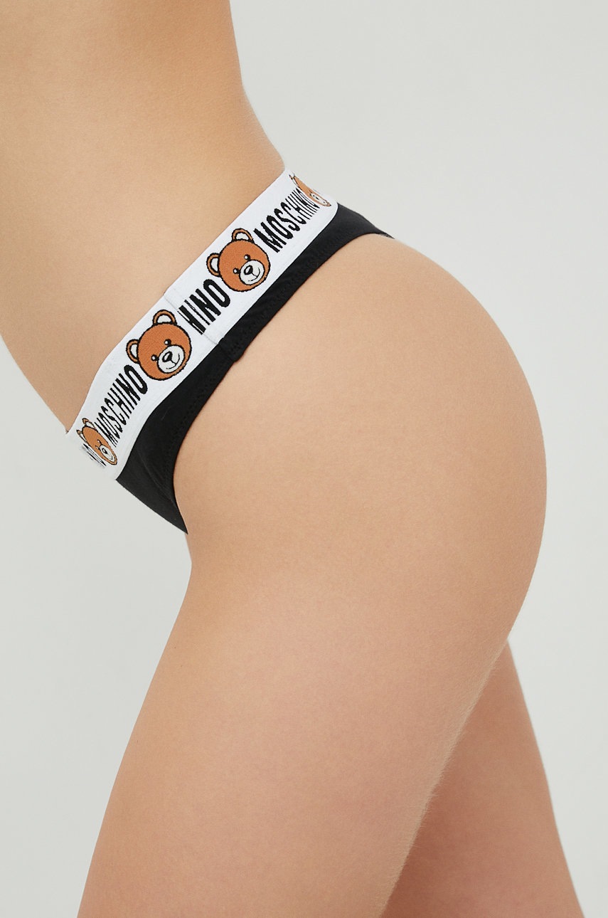 

Стринги Moschino Underwear цвет чёрный