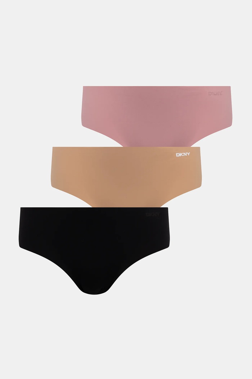 Dkny chiloti 3-pack culoarea negru