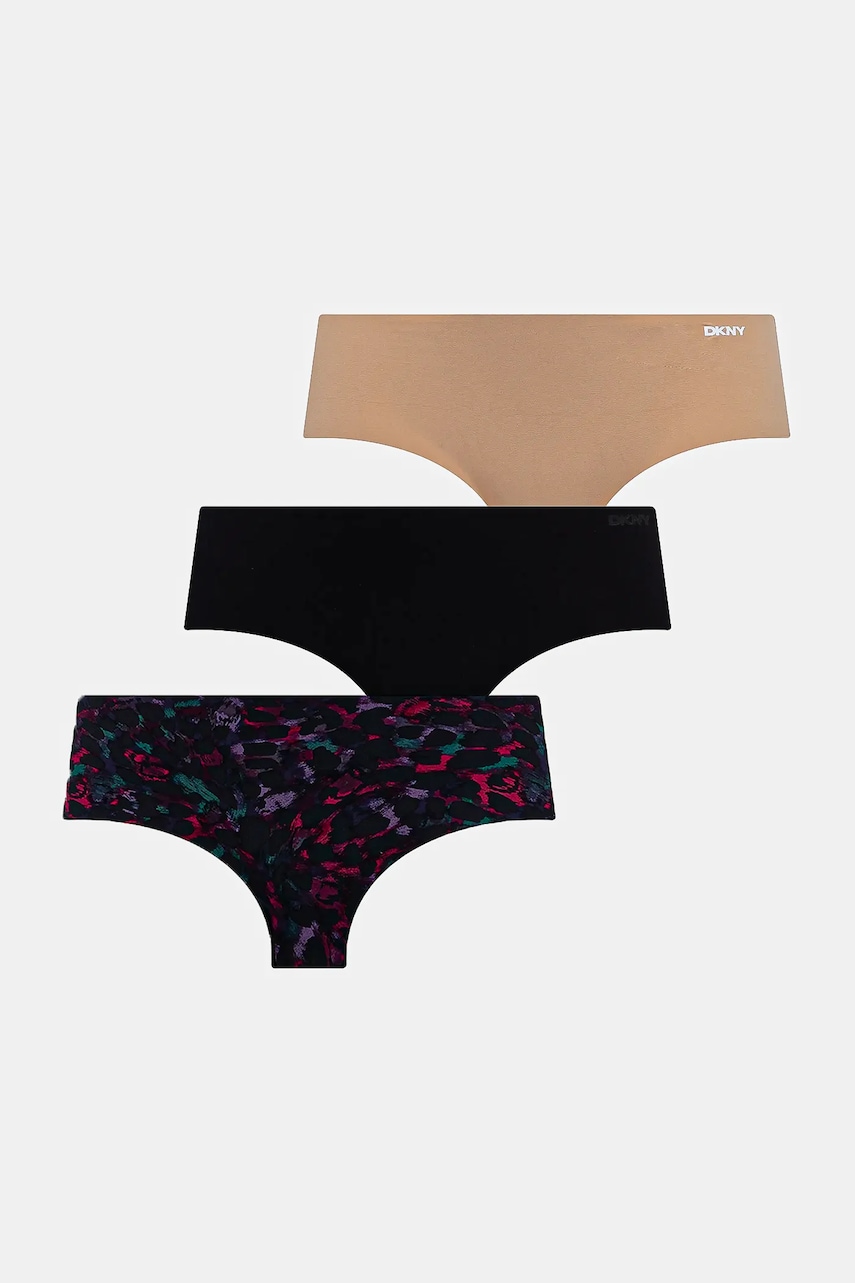 Dkny chiloți 3-pack culoarea bleumarin, DK5028BP3