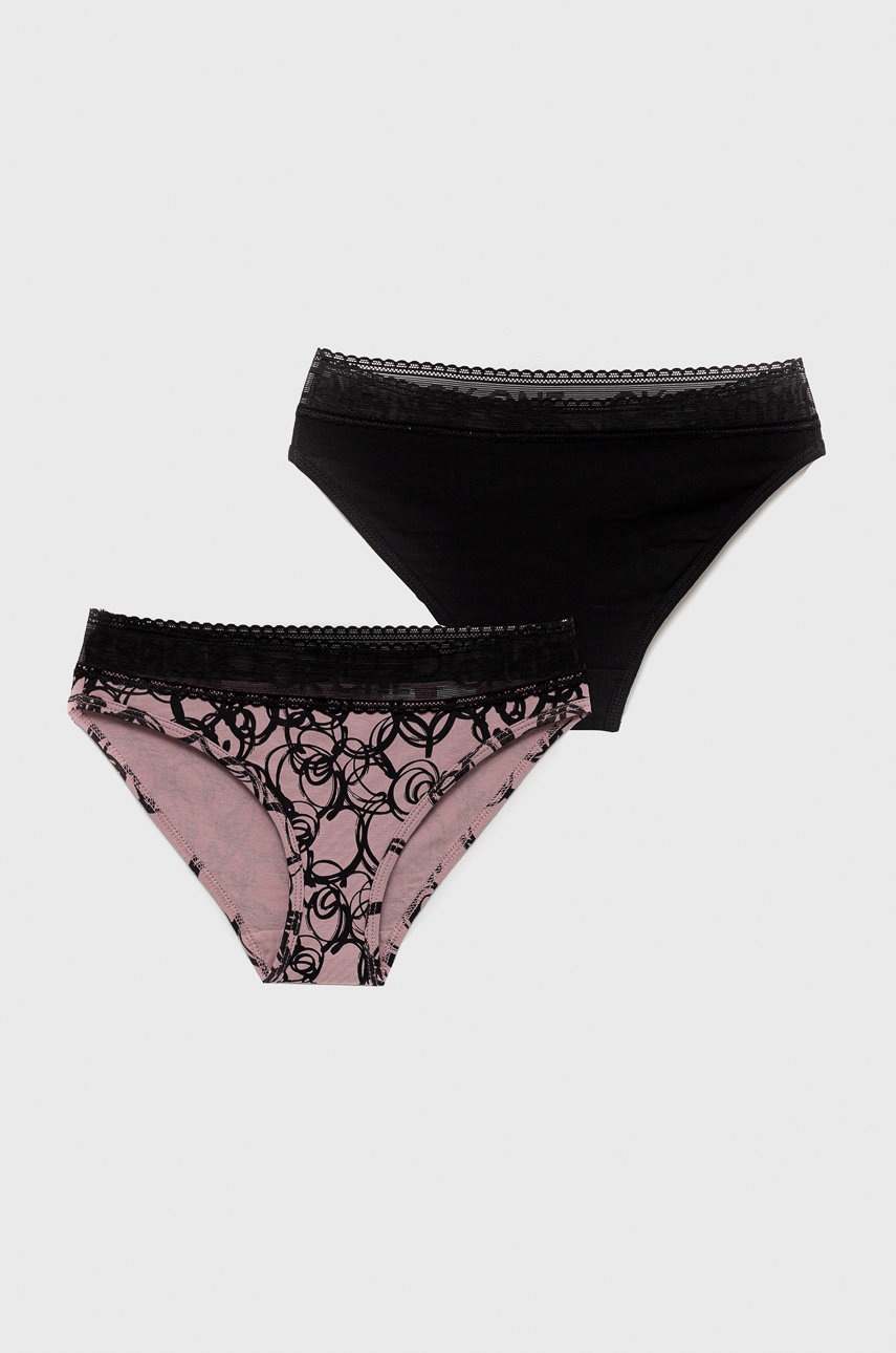 

Детски бикини Calvin Klein Underwear в розово, Розов