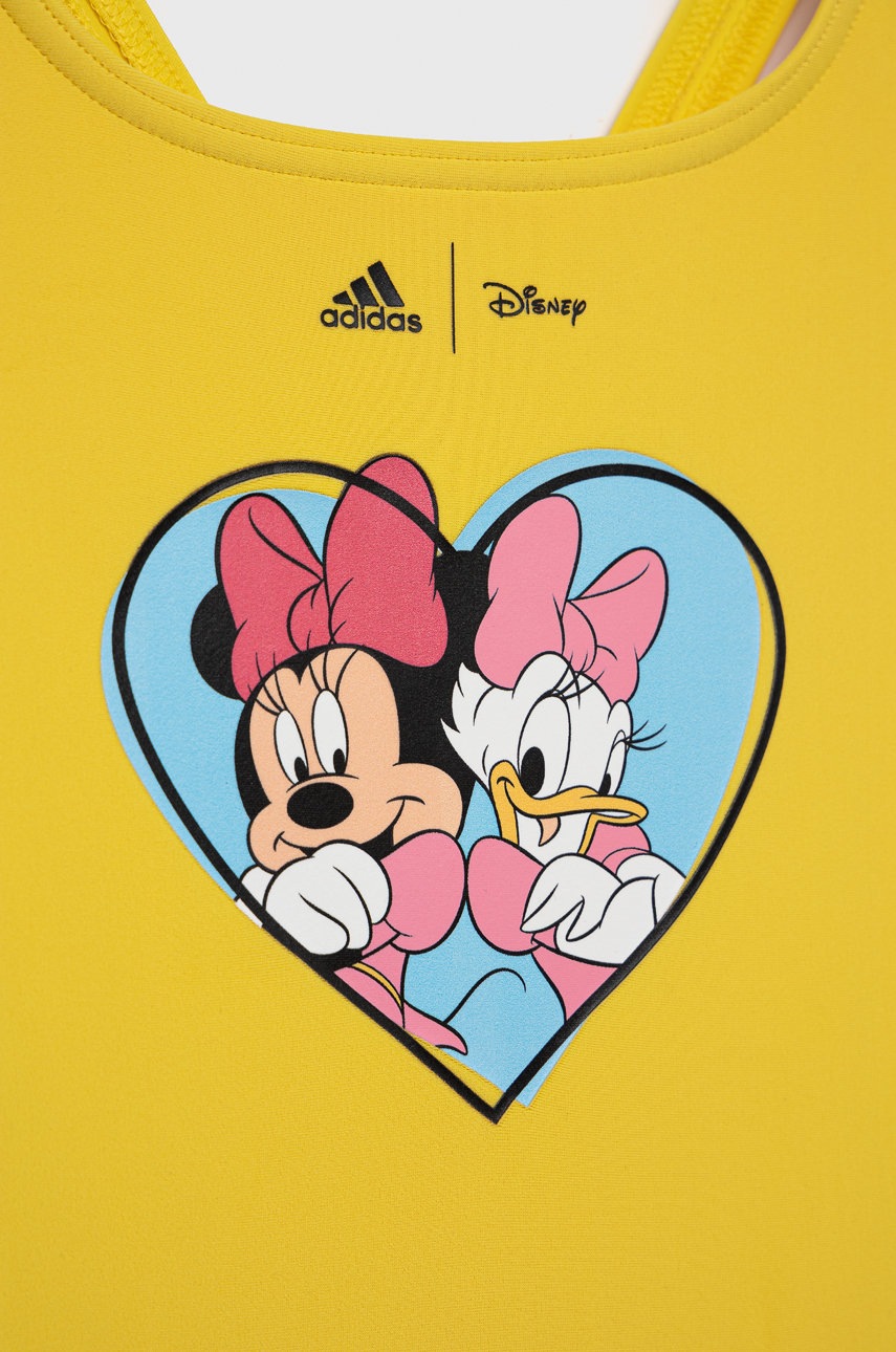 

Суцільний купальник adidas Performance колір жовтий