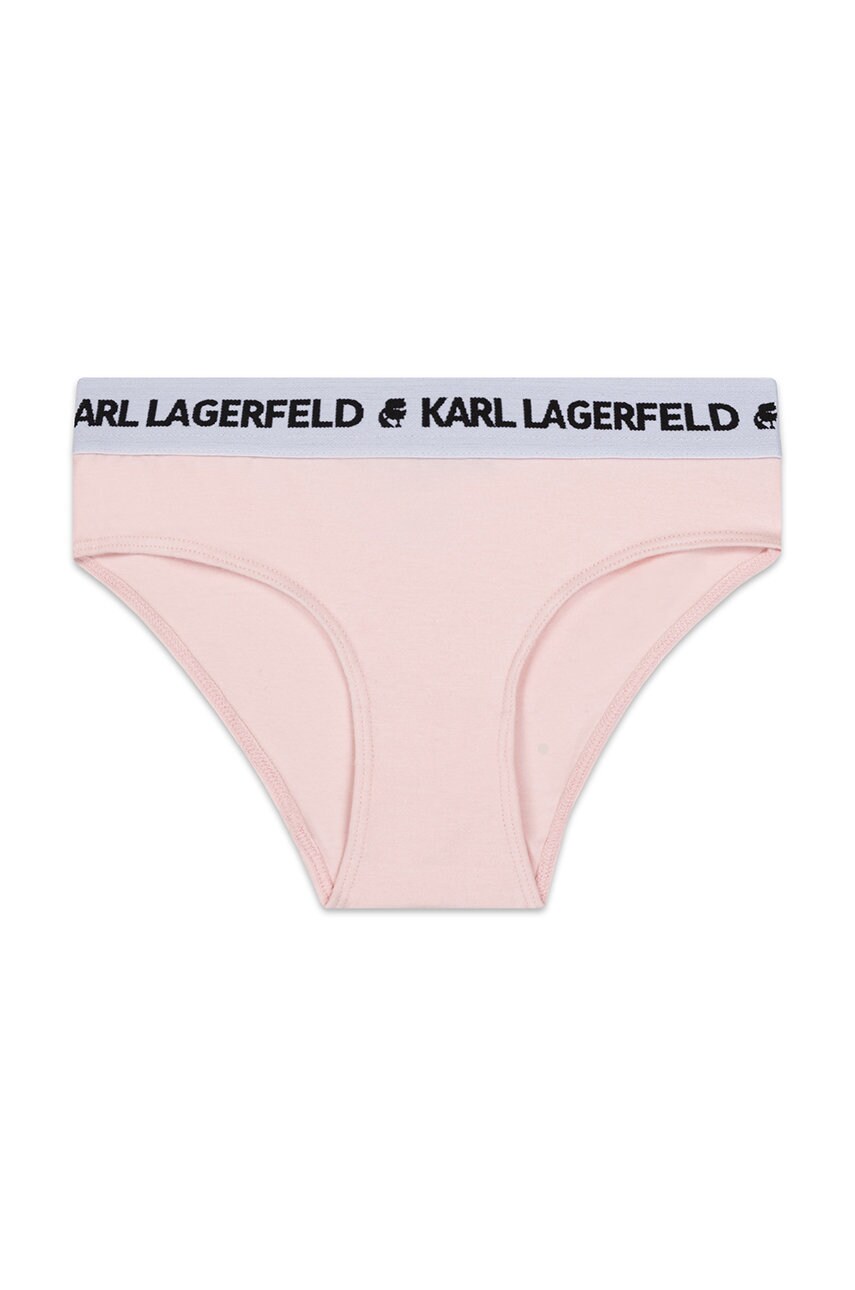 

Детские трусы Karl Lagerfeld (2-pack) цвет розовый