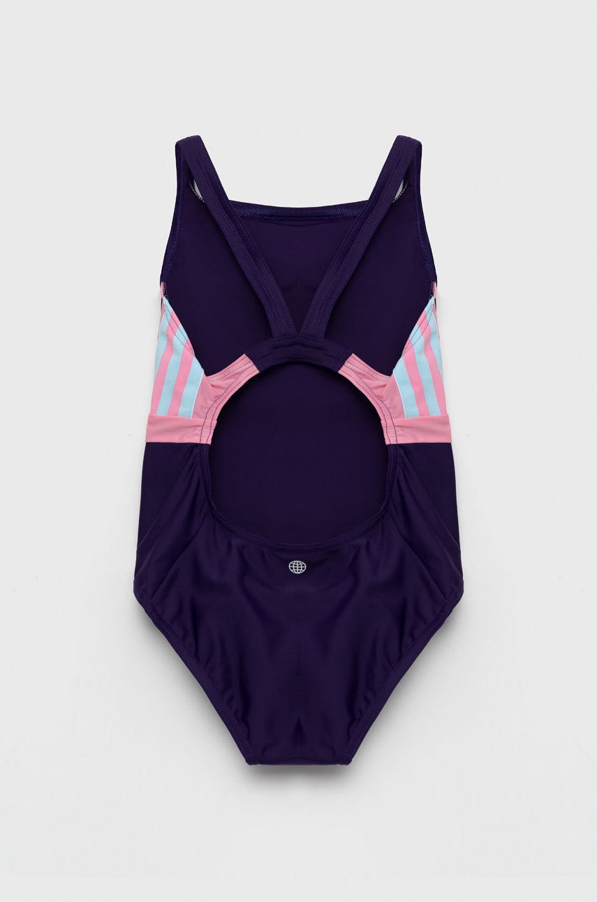 

Дитячий купальник adidas колір фіолетовий