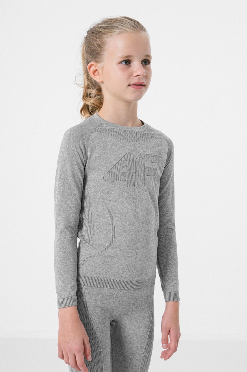 Комплект дитячої функціональної білизни 4F колір сірий