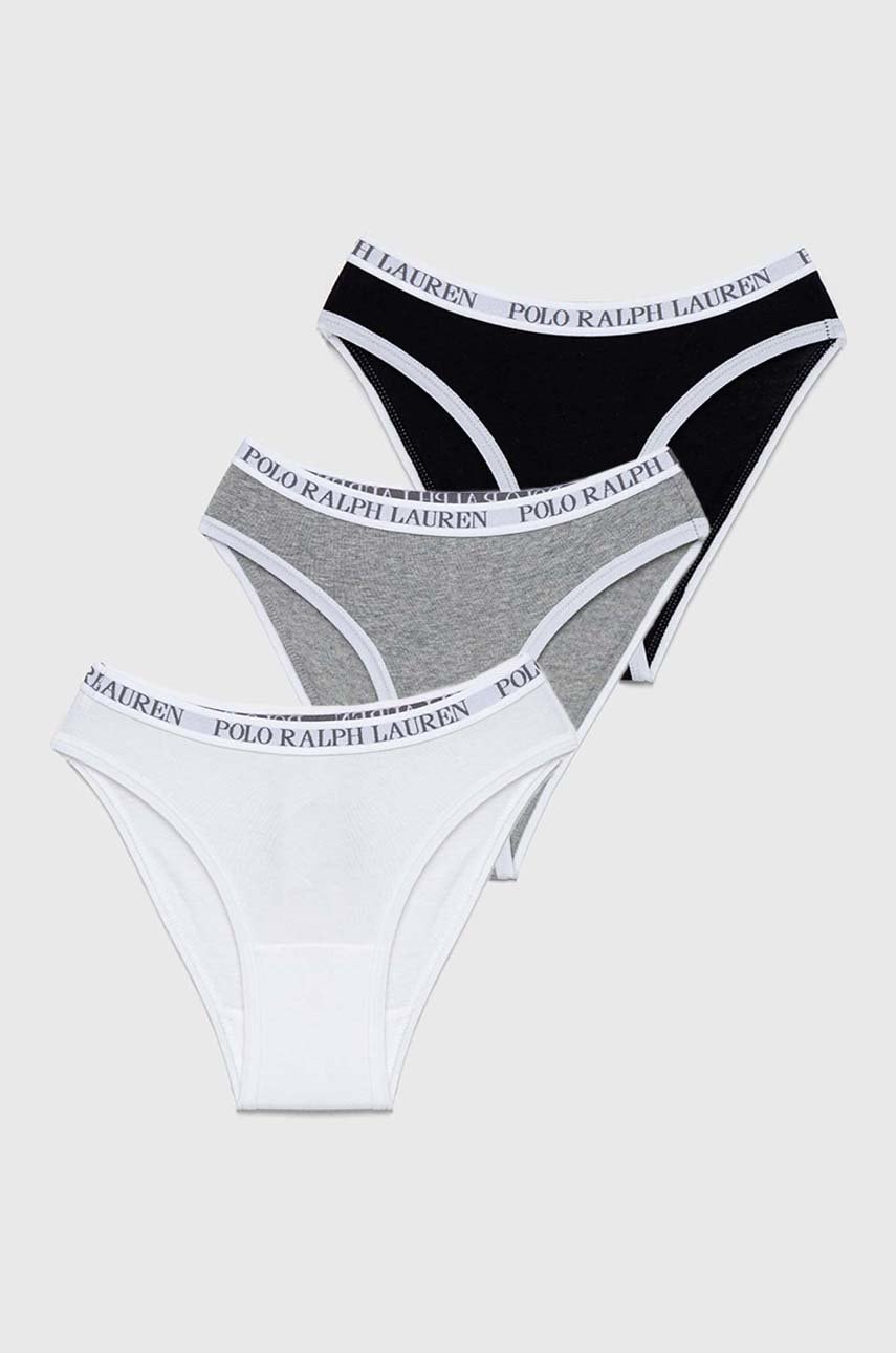 Детские трусы Polo Ralph Lauren 3 шт цвет чёрный Детские трусы Polo Ralph Lauren 3 шт цвет чёрный