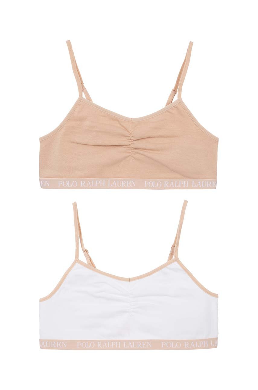 

Детски сутиен Polo Ralph Lauren (2 броя) в черно, Оранжев