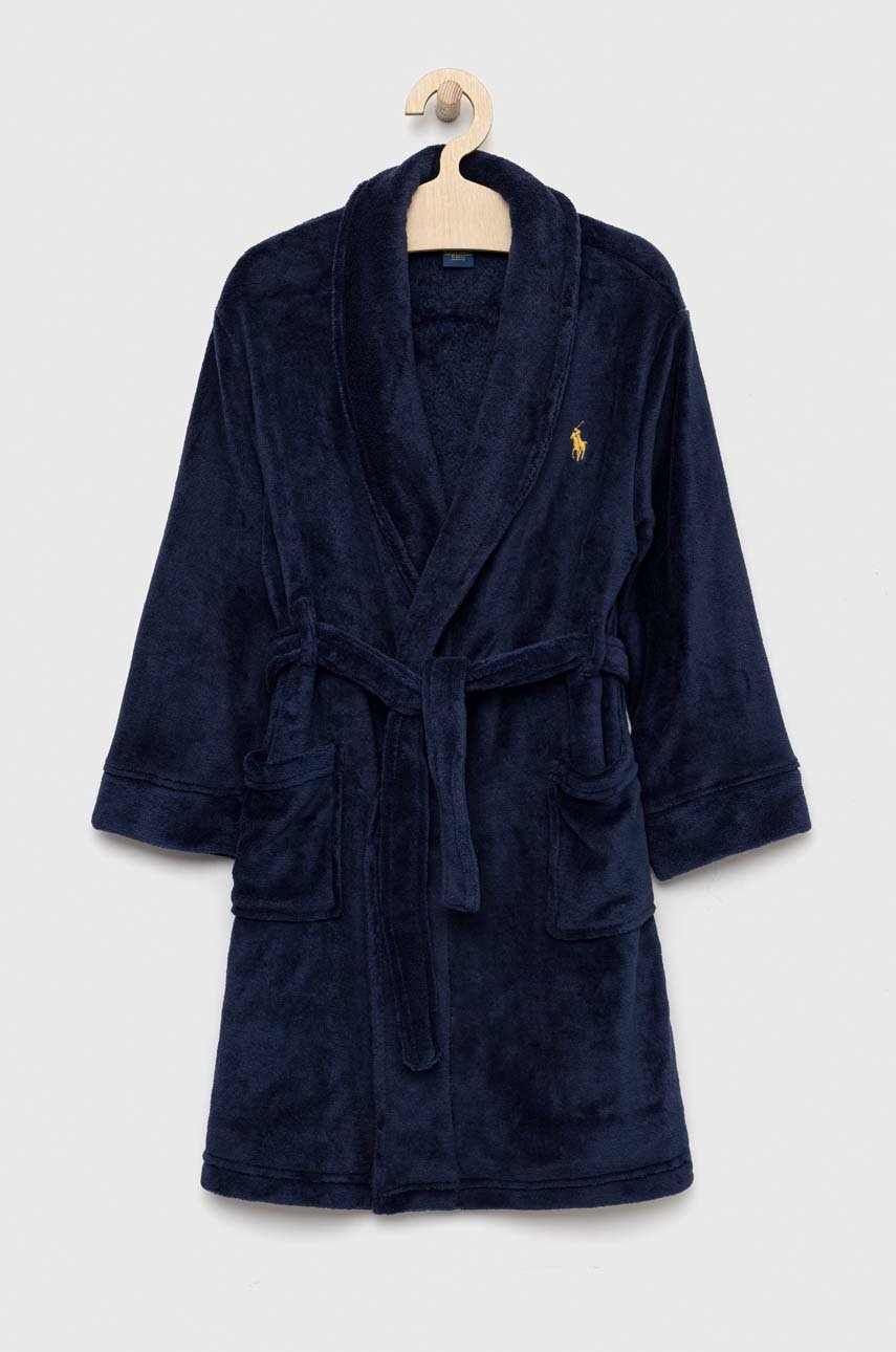 

Дитячий халат Polo Ralph Lauren колір синій