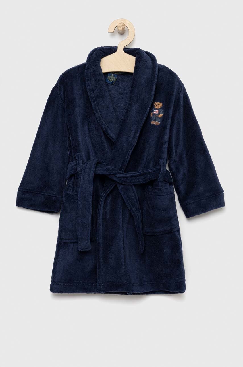 Детский халат Polo Ralph Lauren цвет синий в Черновцах Детский халат Polo Ralph Lauren цвет синий в Черновцах