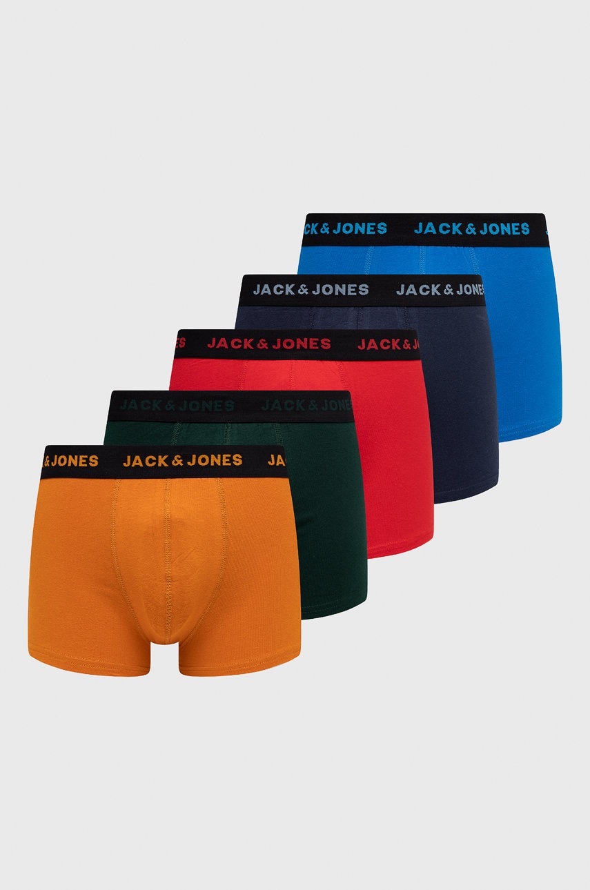 

Боксерки Jack & Jones (5 чифта) в зелено, Зелен