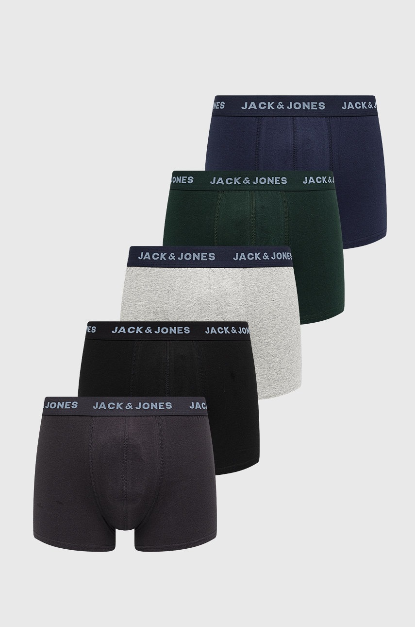 

Боксерки Jack & Jones (5 чифта) в зелено, Зелен
