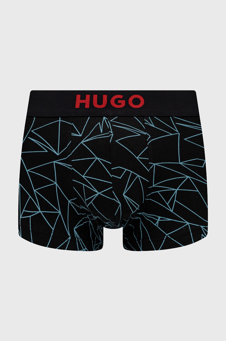 

Боксеры HUGO (2-pack) мужские цвет чёрный