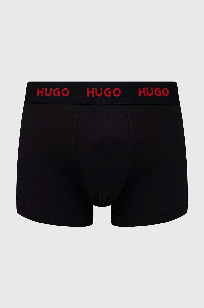 

Боксери HUGO 3-pack чоловічі колір червоний