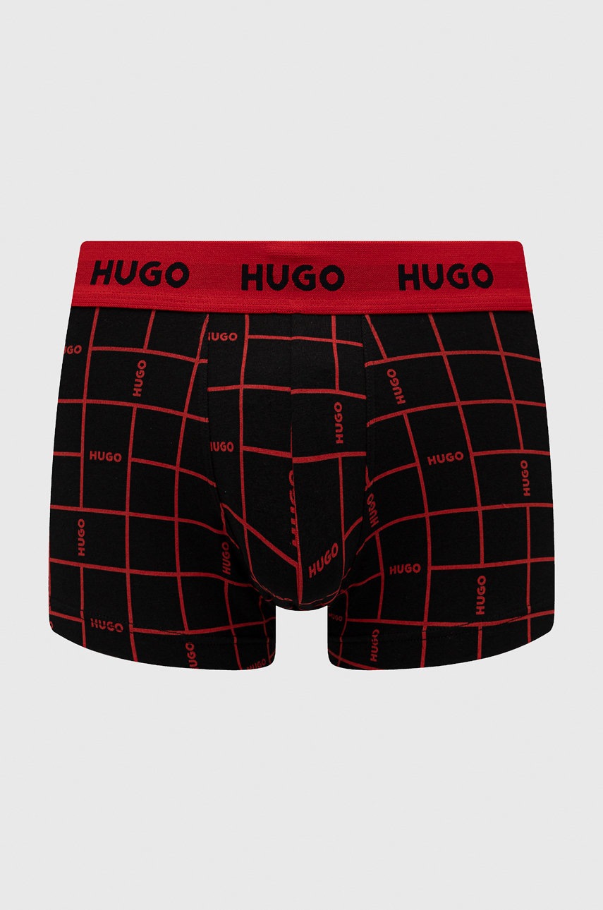 

Боксеры HUGO (3-pack) мужские цвет красный