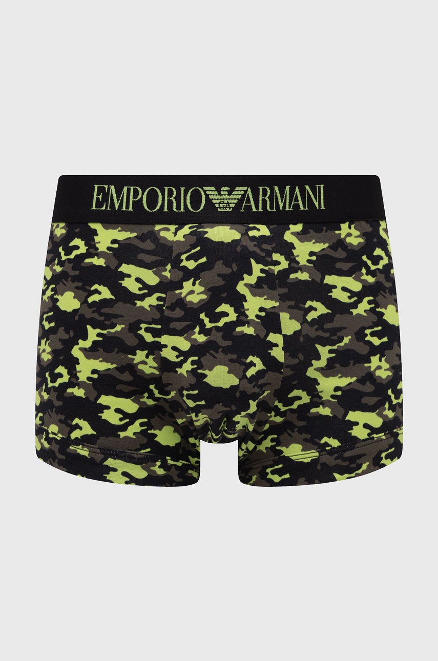 

Боксеры Emporio Armani Underwear (2-pack) мужские цвет зелёный