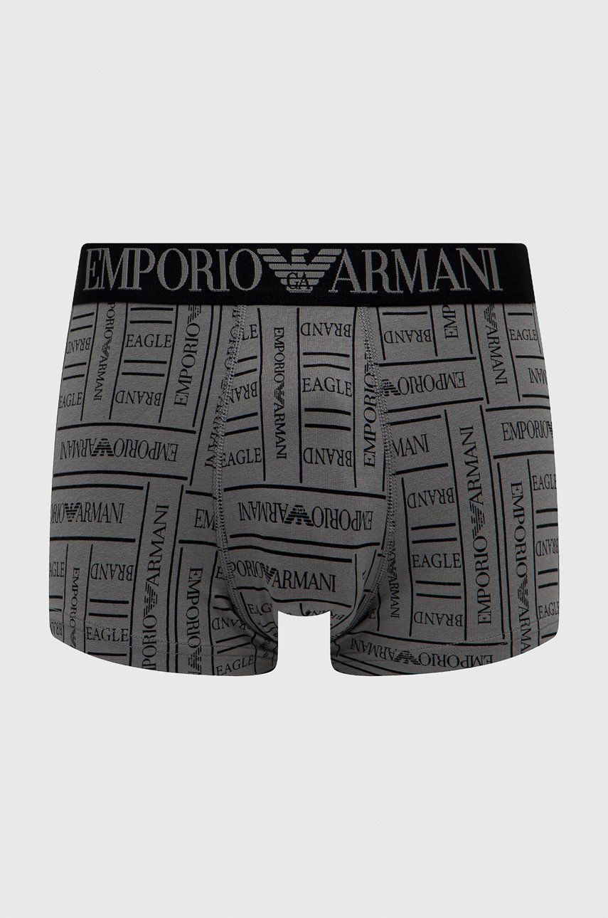Emporio Armani Underwear Boxeri Barbati, Culoarea Gri