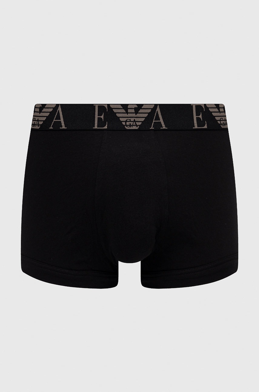 

Боксеры Emporio Armani Underwear (3-pack) мужские цвет чёрный