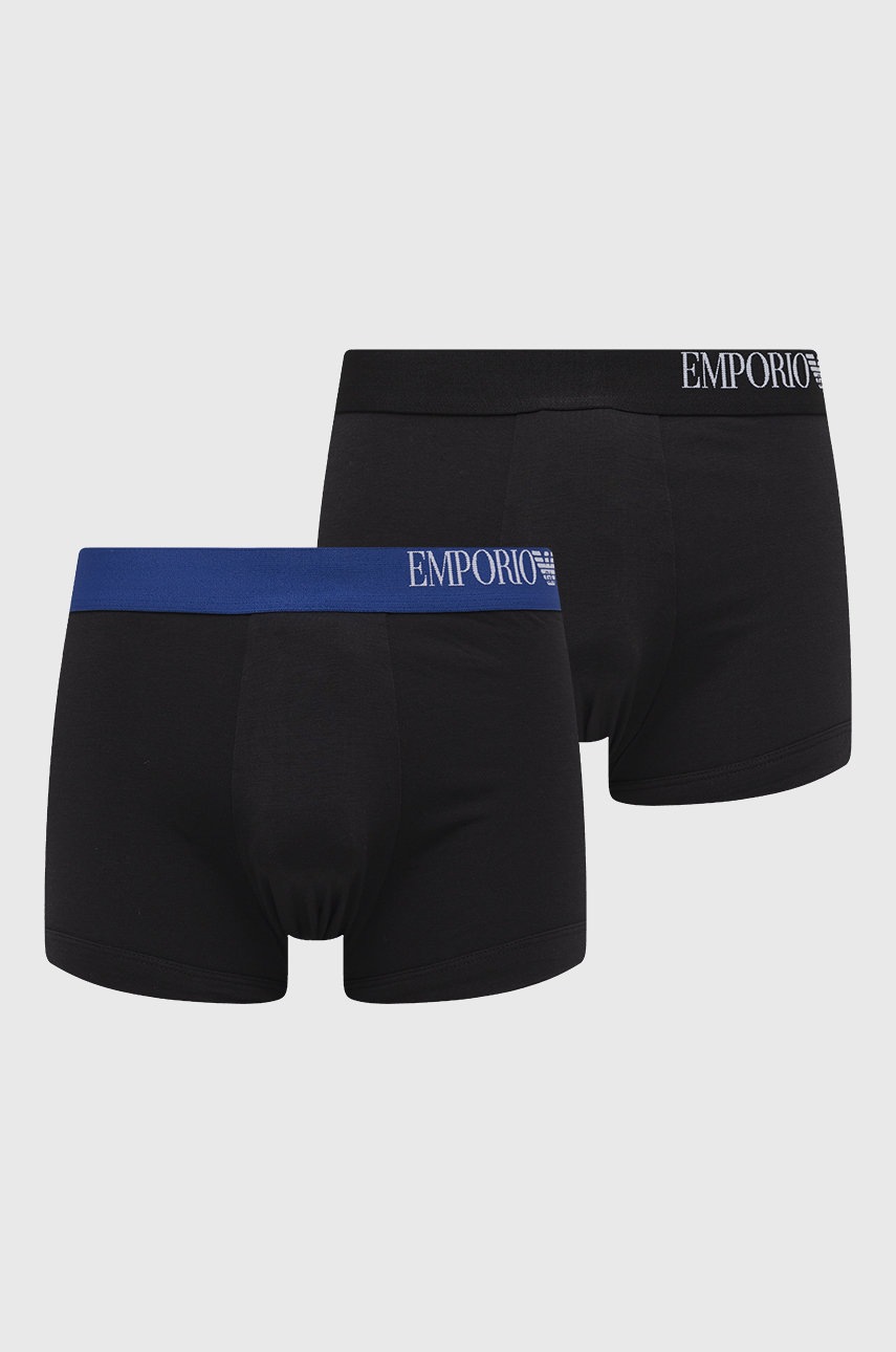 

Боксеры Emporio Armani Underwear (3-pack) мужские цвет чёрный
