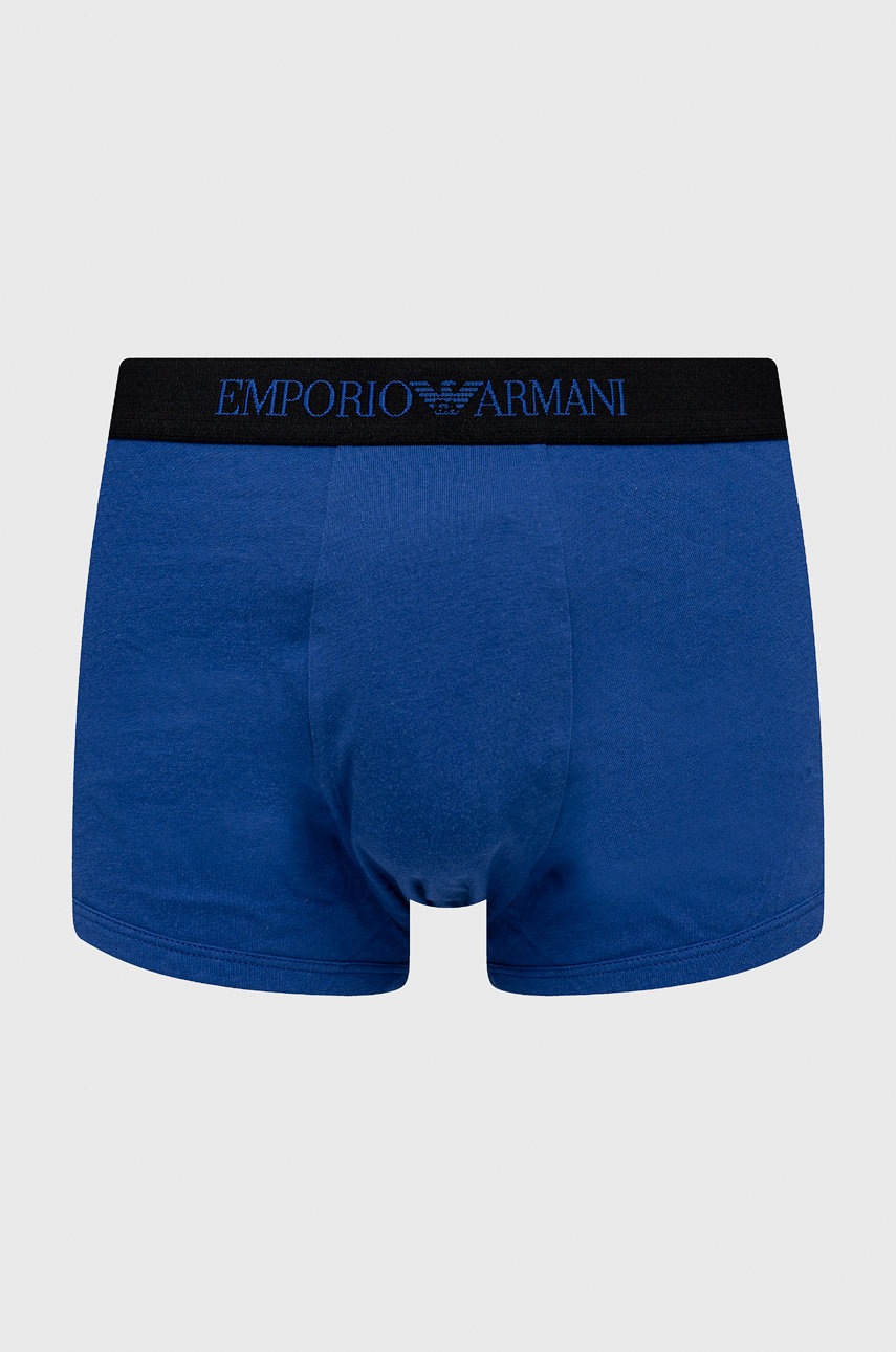 

Хлопковые боксёры Emporio Armani Underwear 3 шт цвет чёрный