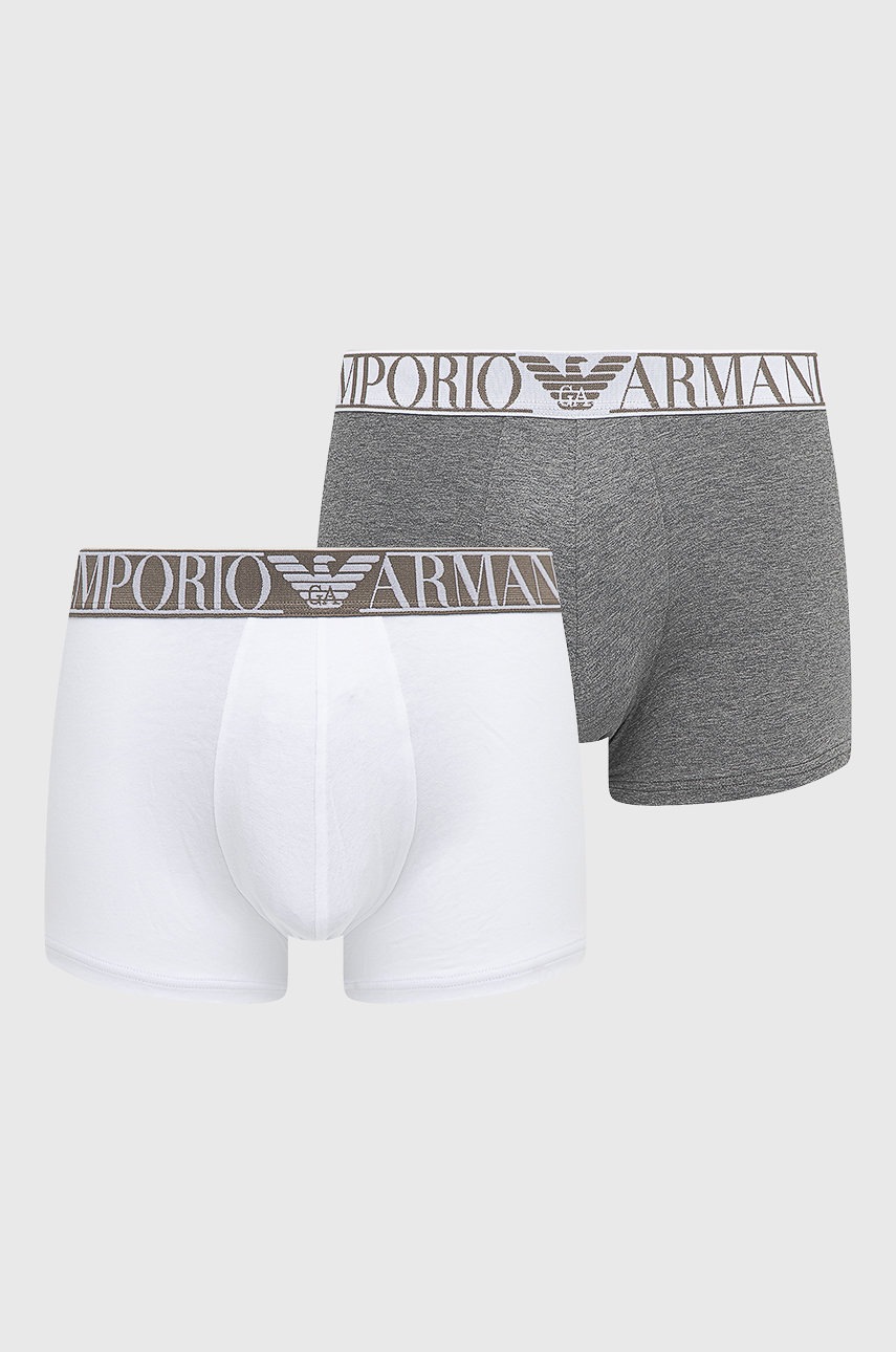 

Боксерки Emporio Armani Underwear в бяло, Бял