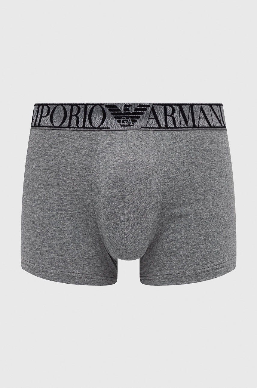 

Боксеры Emporio Armani Underwear мужские цвет серый