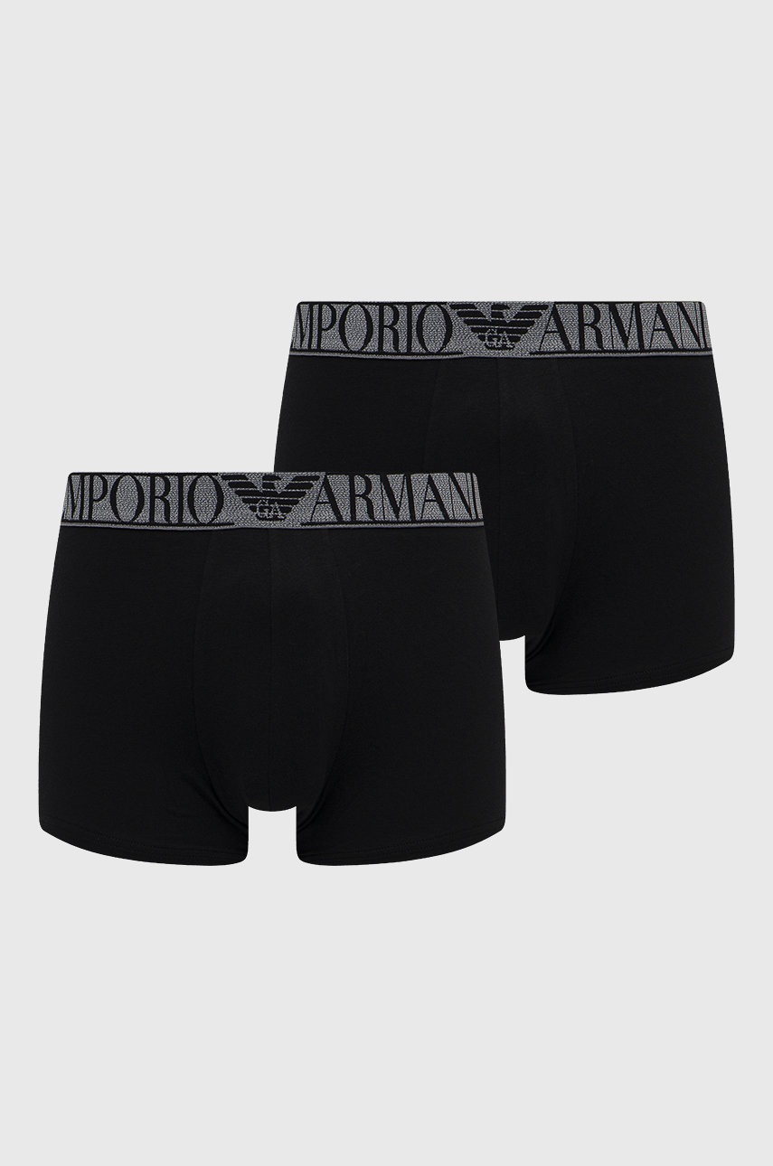 

Боксерки Emporio Armani Underwear в черно, Черен