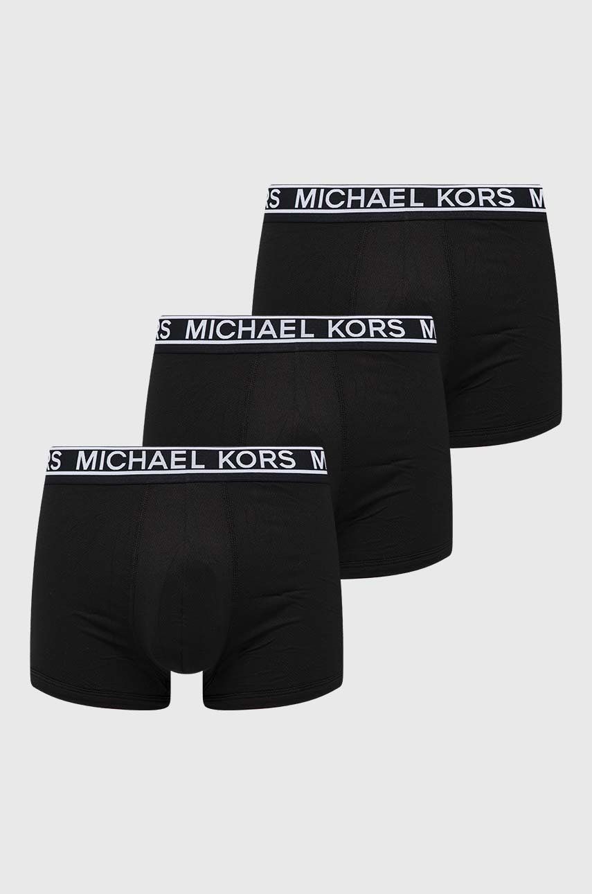 Michael Kors Boxeri 3-pack Barbati, Culoarea Negru