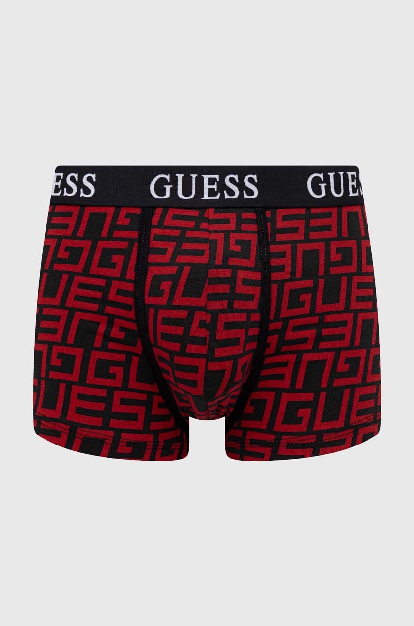 

Набор - боксеры и носки Guess цвет красный