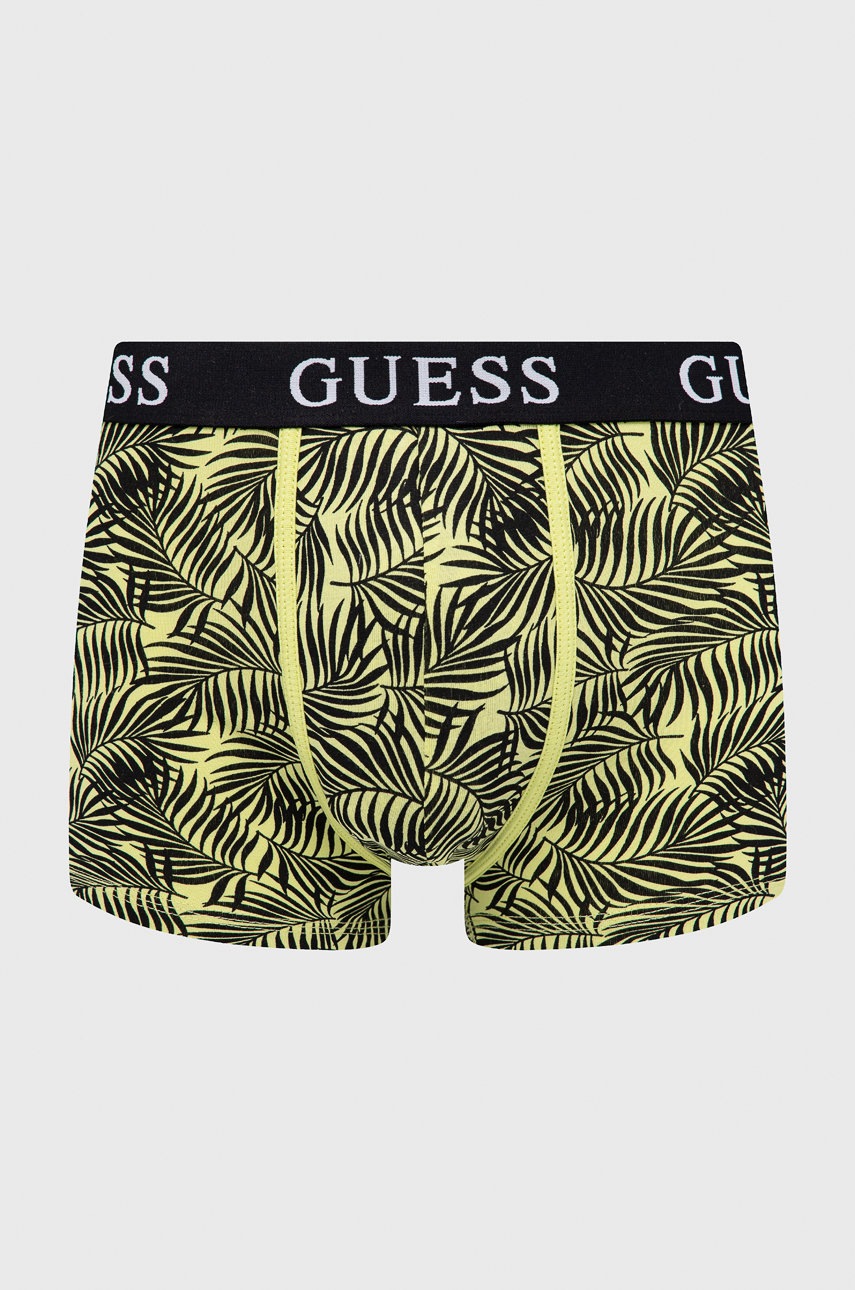 

Боксери Guess 3-pack чоловічі колір зелений