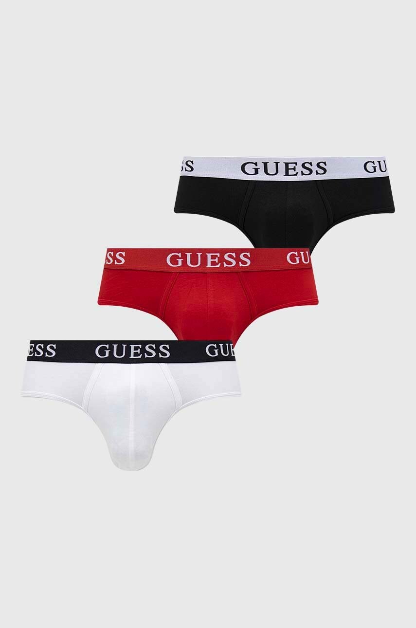 

Слипове Guess (3 броя) в червено, Червен