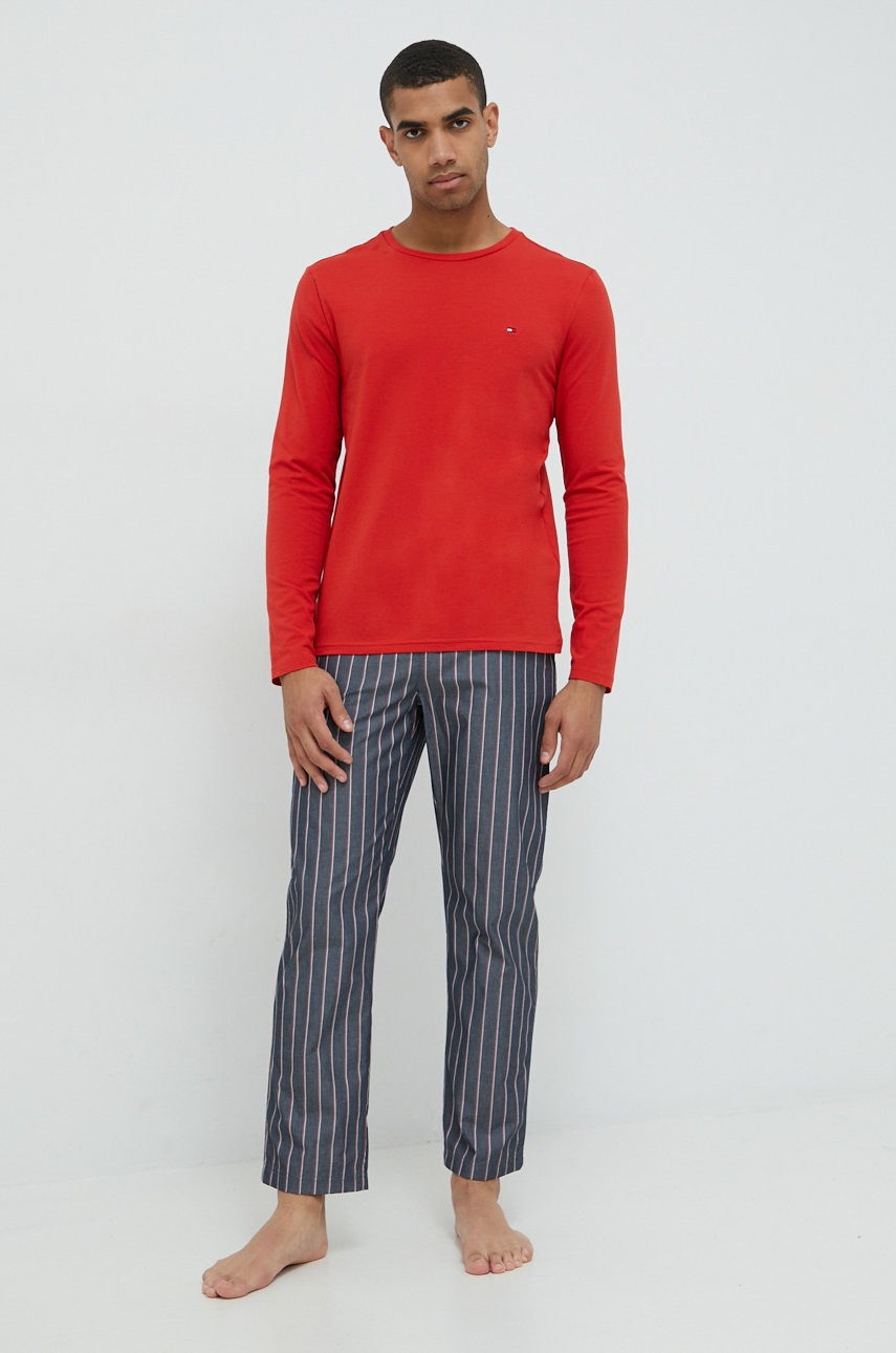 

Пижама Tommy Hilfiger мъжка с изчистен дизайн, Многоцветен