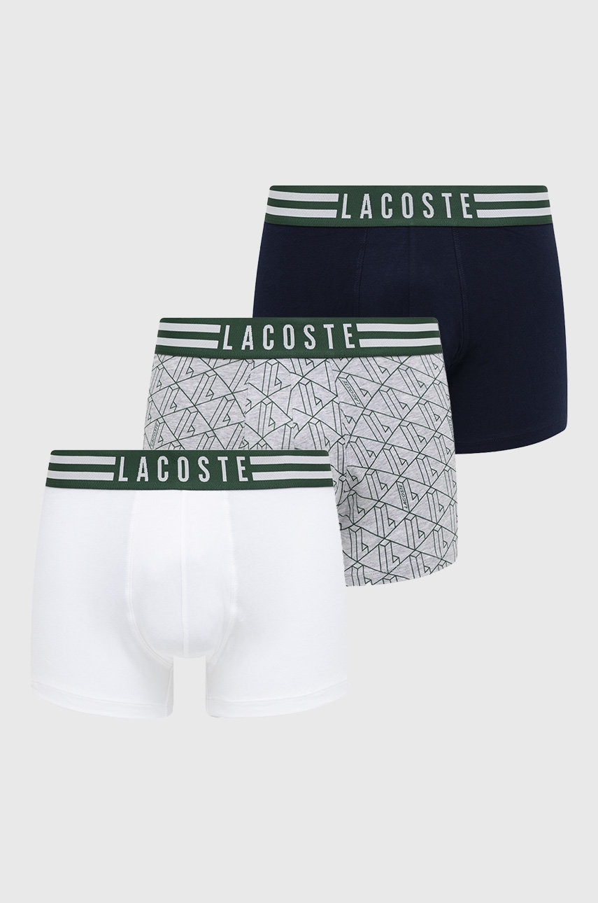 Levně Boxerky Lacoste (3-pak) pánské