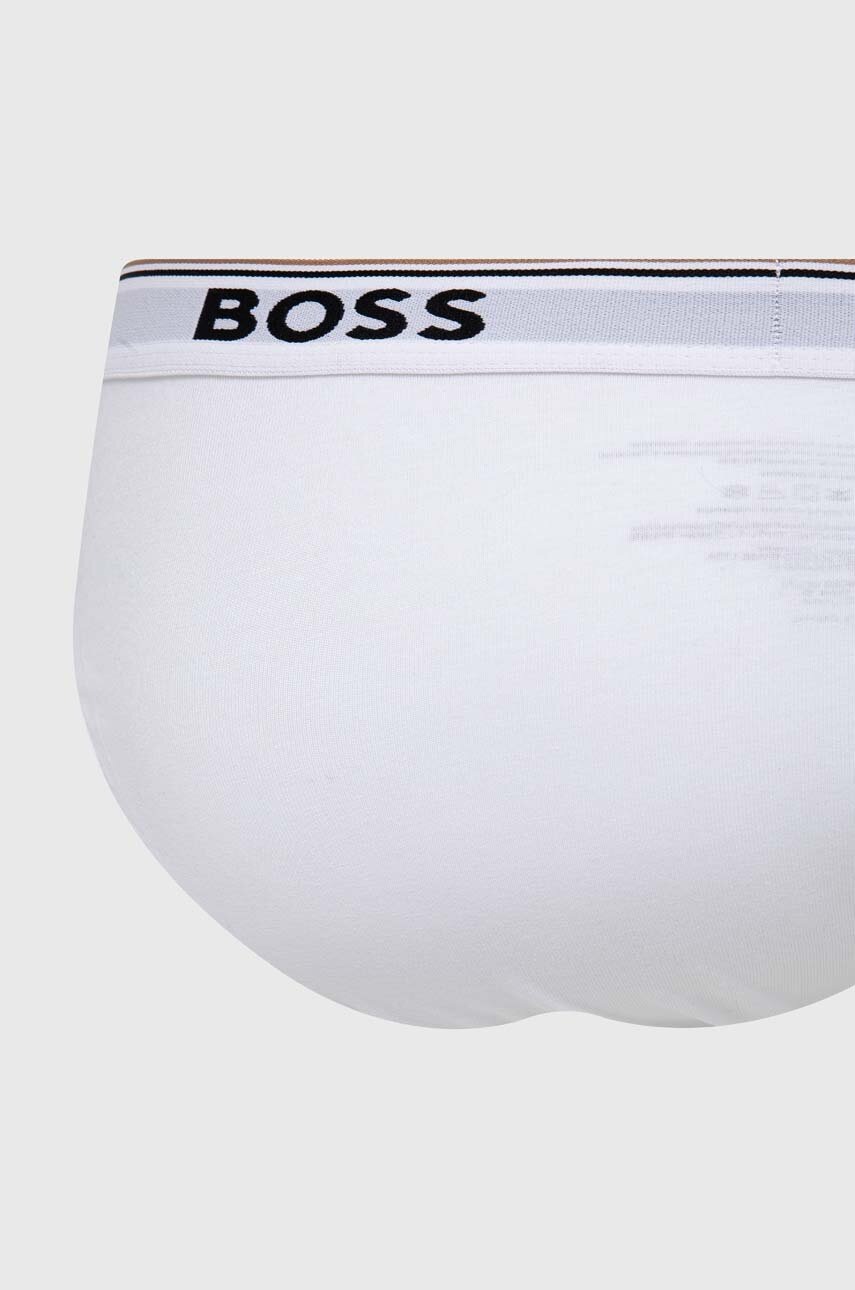 BOSS Slip 3-pack Barbati, Culoarea Alb