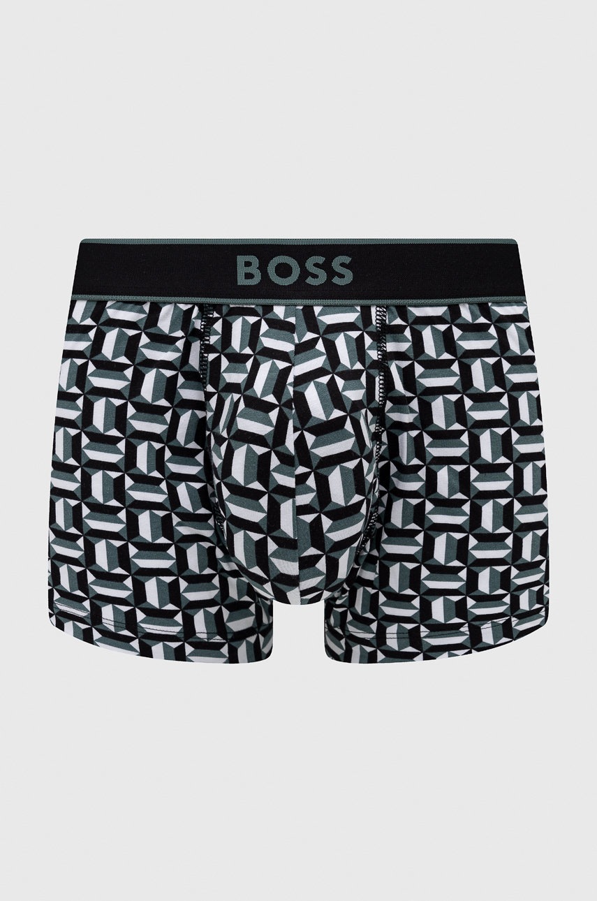 

Боксерки BOSS в зелено, Зелен