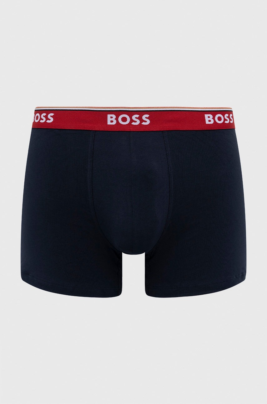 

Боксери BOSS (3-pack) чоловічі колір синій