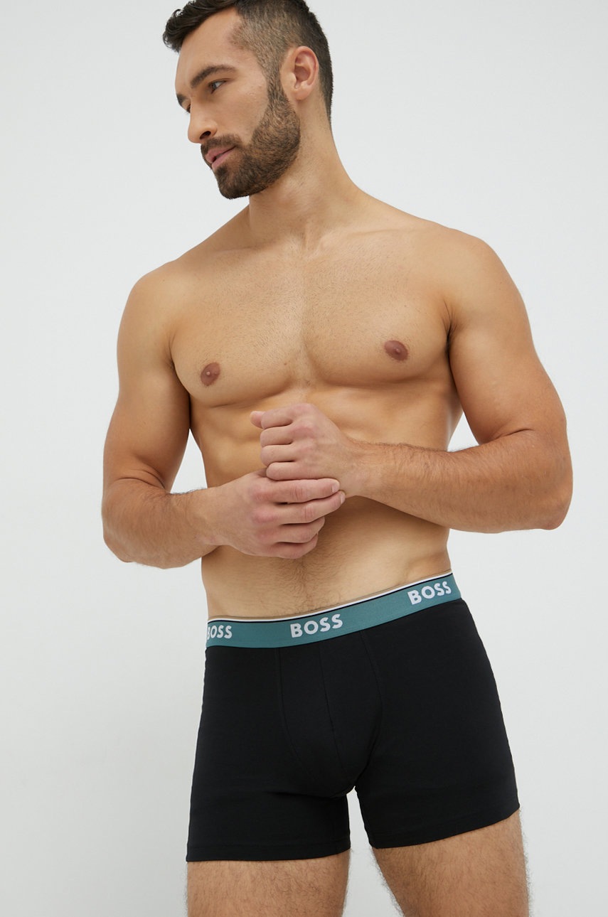 

Боксерки BOSS (3 чифта) 3 чифта в черно, Черен