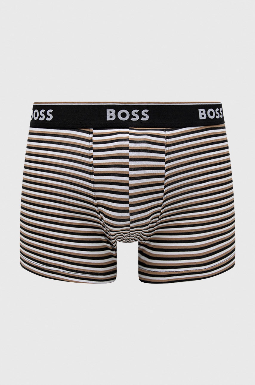 

Боксери BOSS (3-pack) чоловічі колір чорний