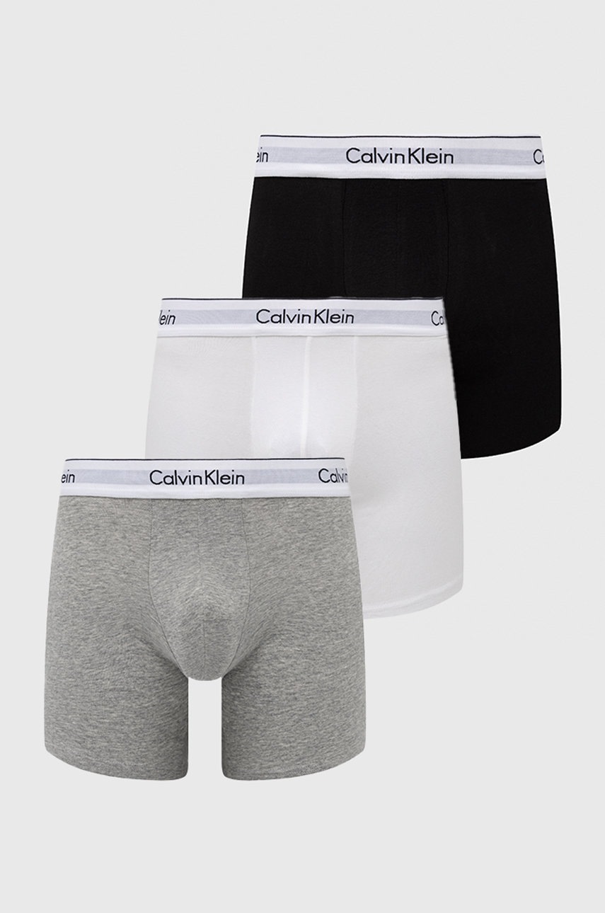 

Боксерки Calvin Klein Underwear в сиво, Сив