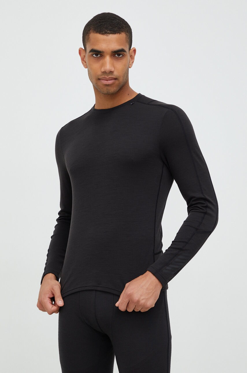 

Helly Hansen Функционална блуза с дълги ръкави Lifa Merino Lightweight, Черен