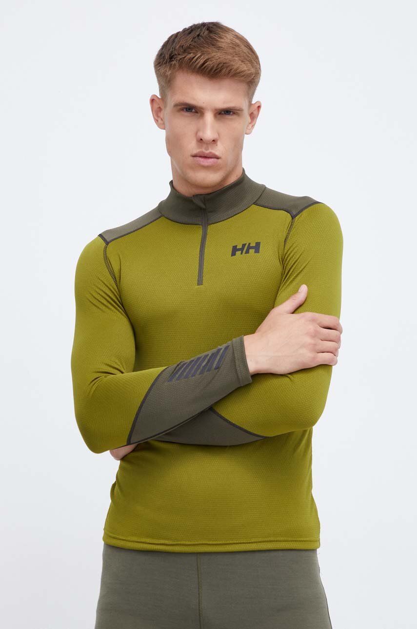 Helly Hansen funkční triko s dlouhým rukávem Lifa Active - zelená - 65 % Recyklovaný polyester