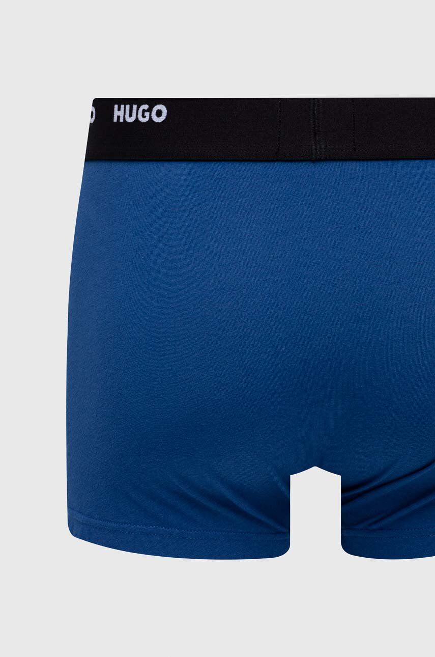 HUGO bokserki 5-pack męskie kolor niebieski