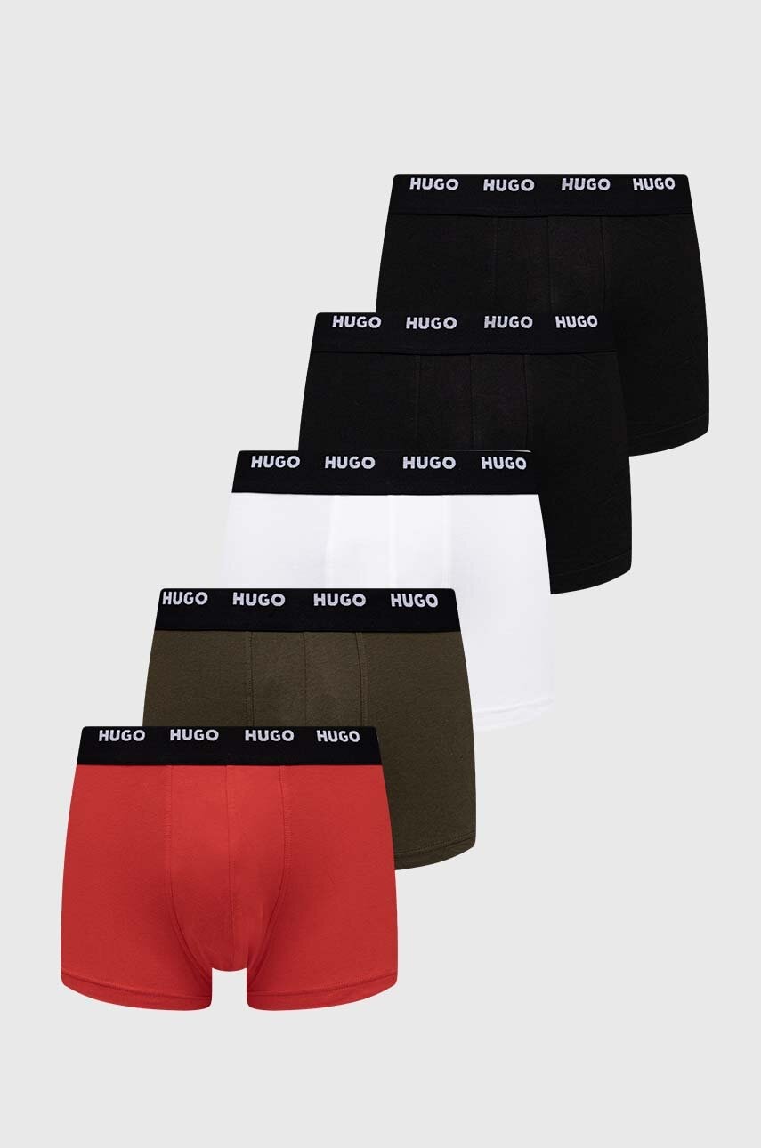 Hugo Boxeri 5-pack Barbati, Culoarea Negru