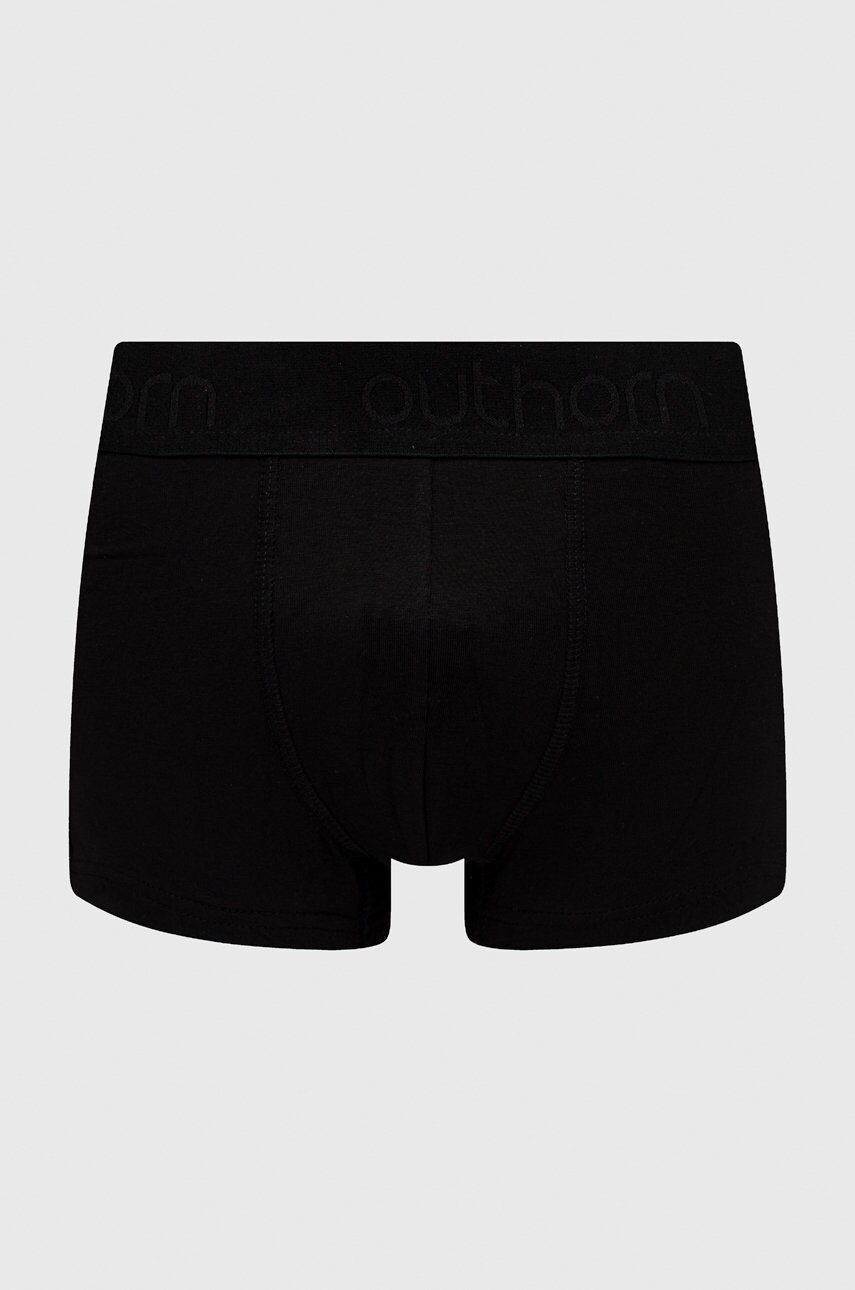 Outhorn boxeri (2-pack) barbati, culoarea negru