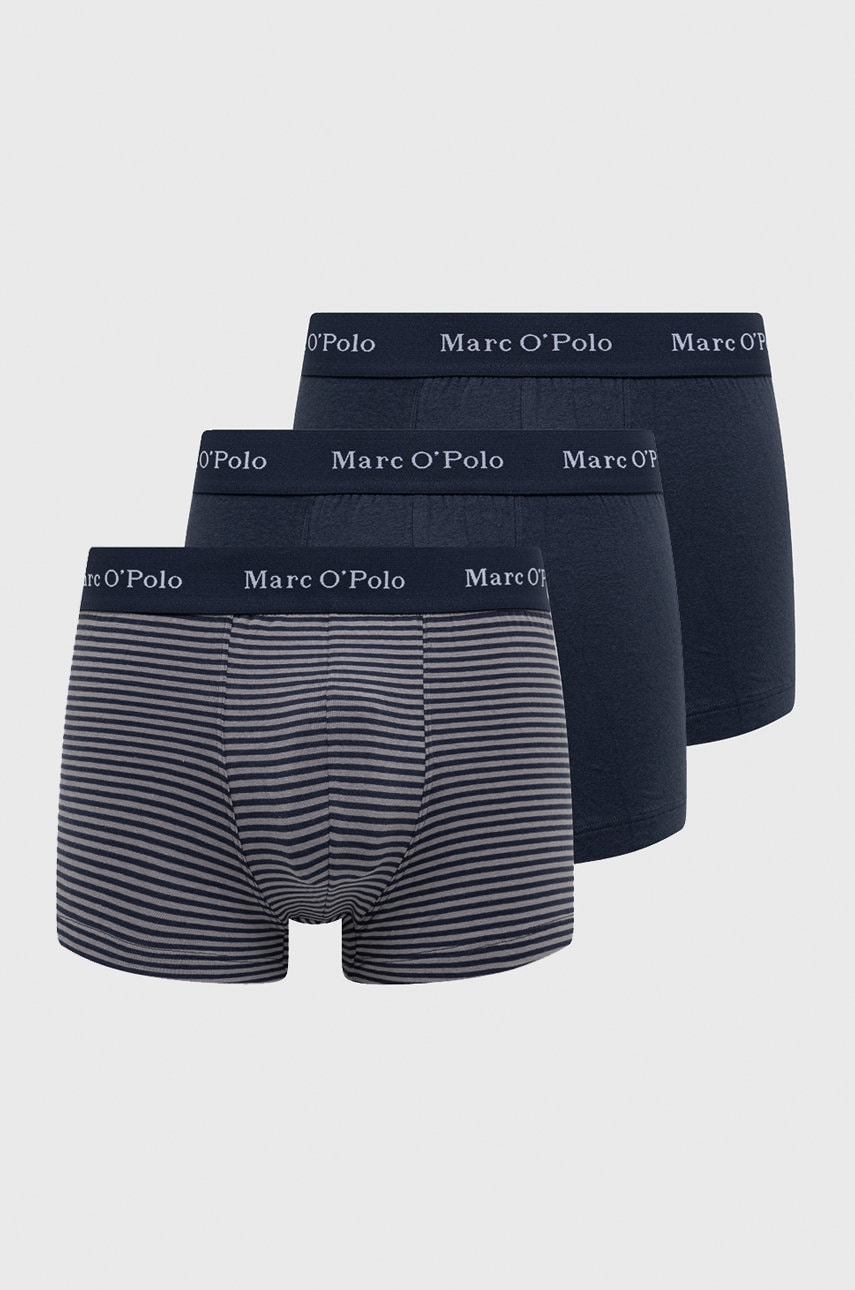 Marc o'polo boxeri 3-pack barbati, culoarea albastru marin