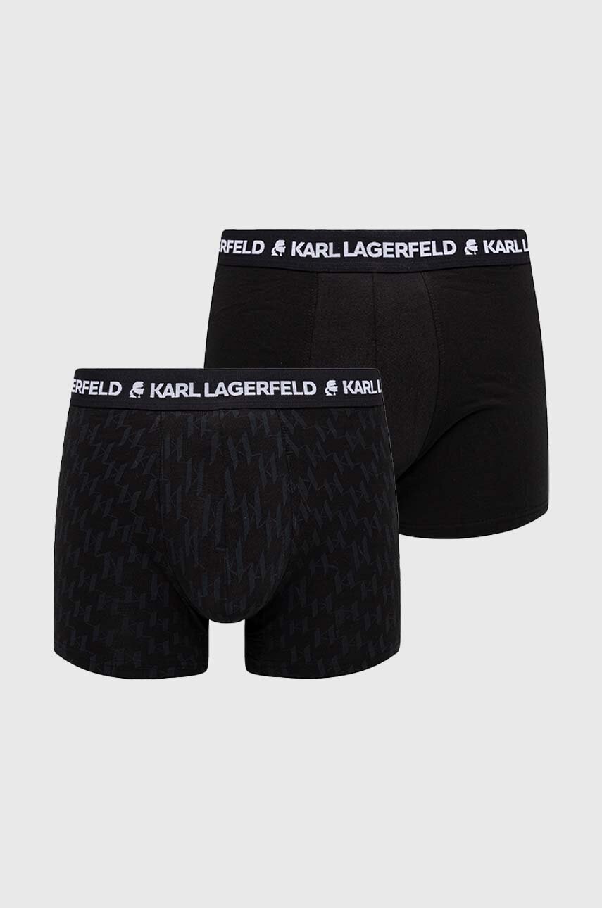 

Боксерки Karl Lagerfeld в черно, Черен