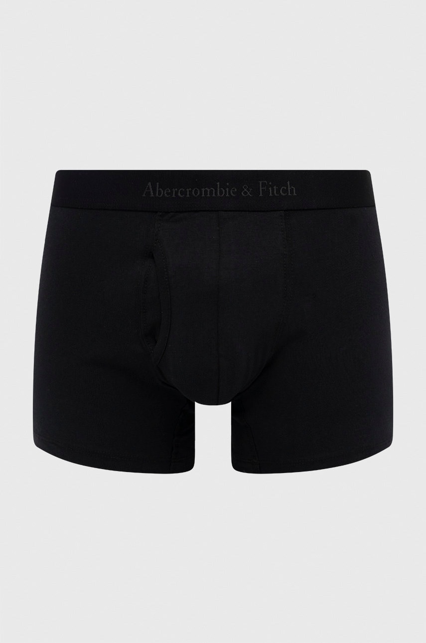 Levně Boxerky Abercrombie & Fitch (5-pak) pánské, zelená barva