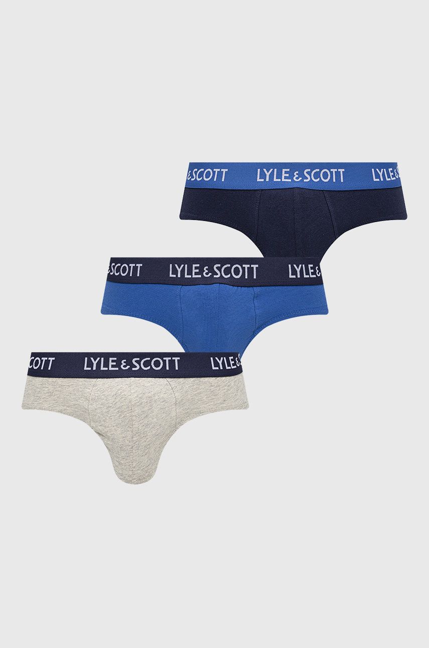 Lyle & Scott slipy (3-pack) męskie