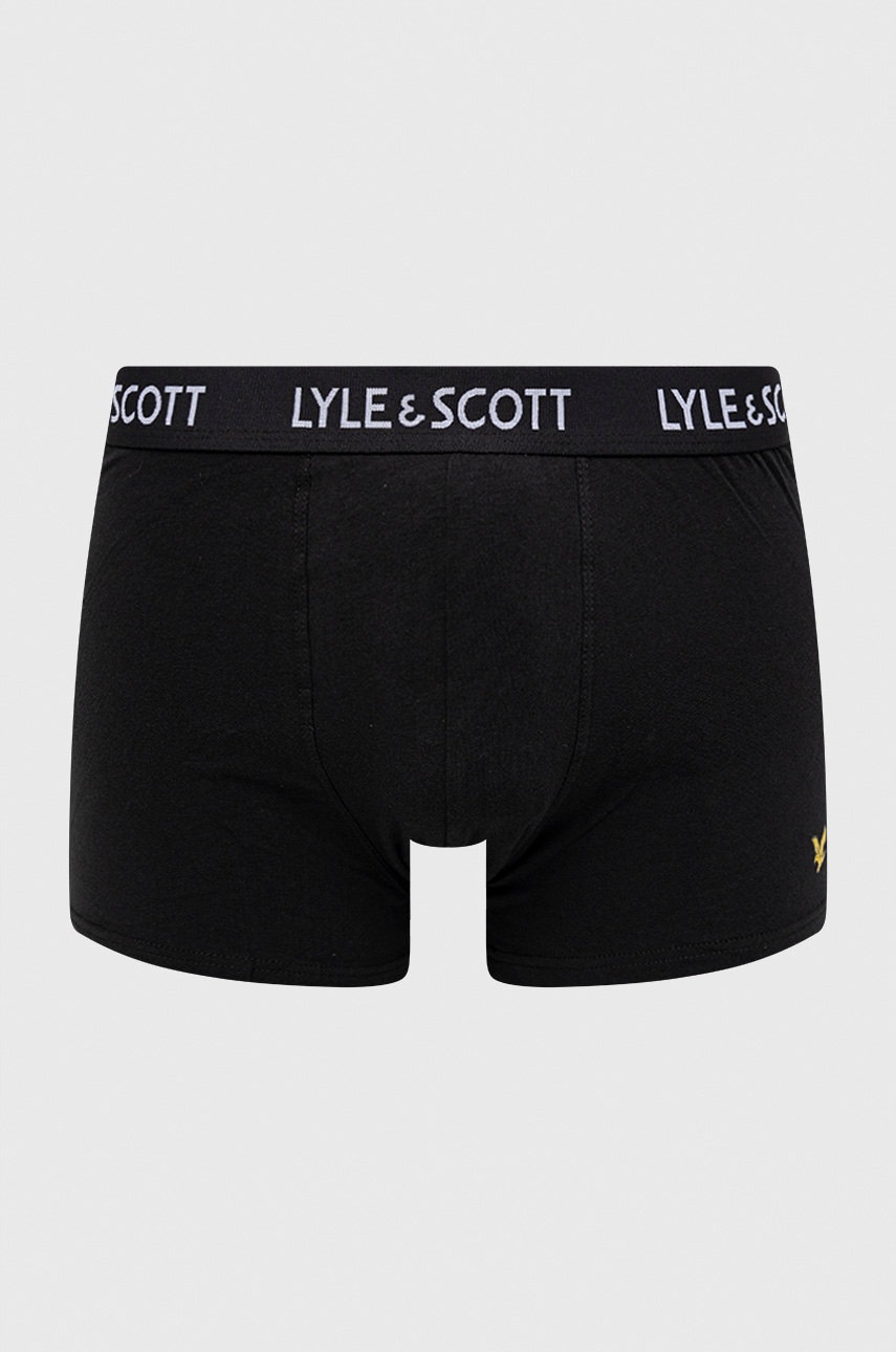 

Боксеры Lyle & Scott (5-pack) мужские цвет чёрный
