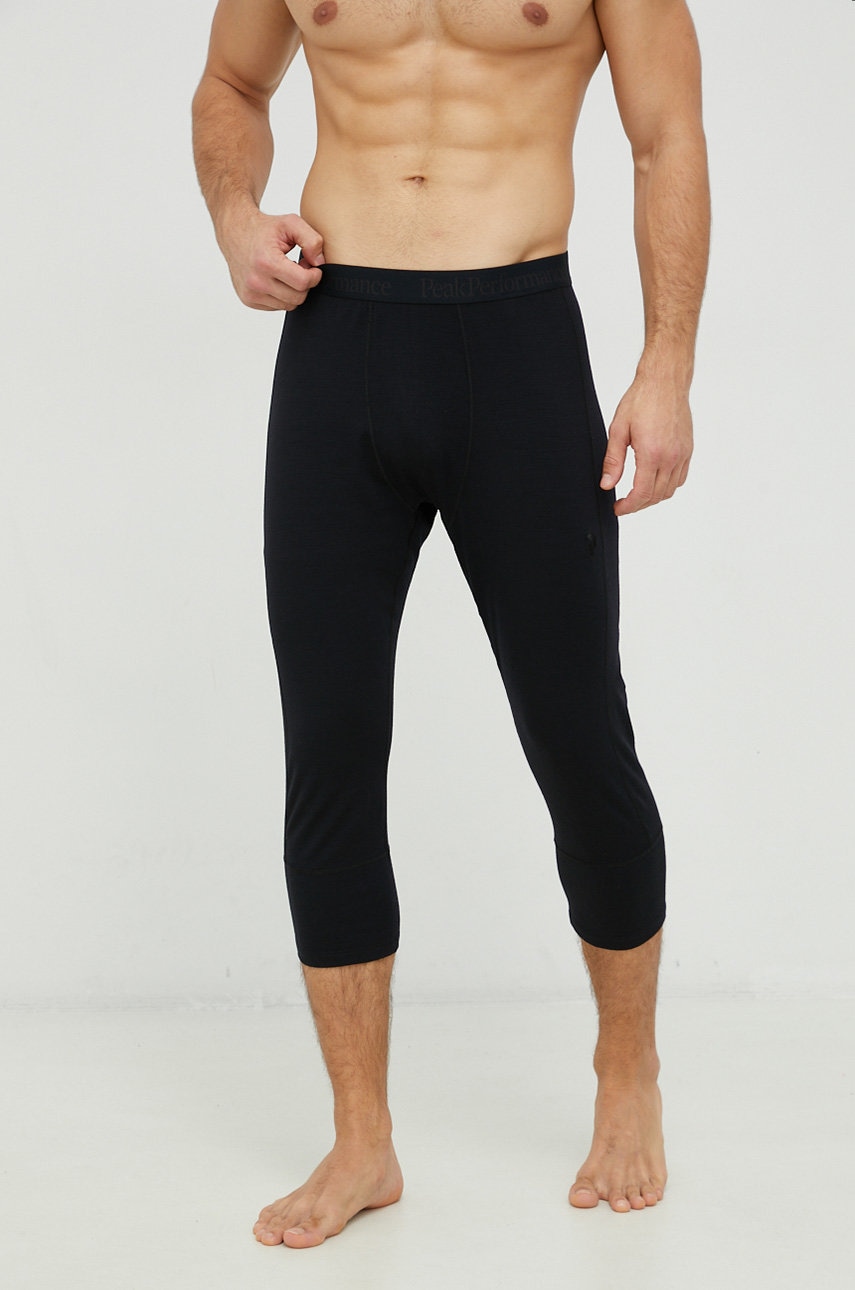 Peak Performance jambiere funcționale Magic culoarea negru