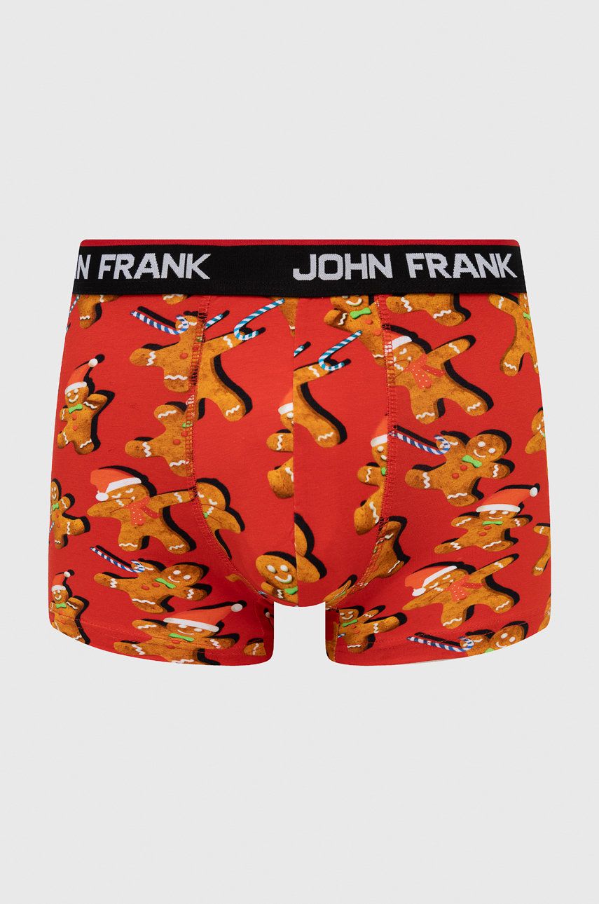 John Frank boxeri barbati, culoarea rosu answear.ro imagine noua