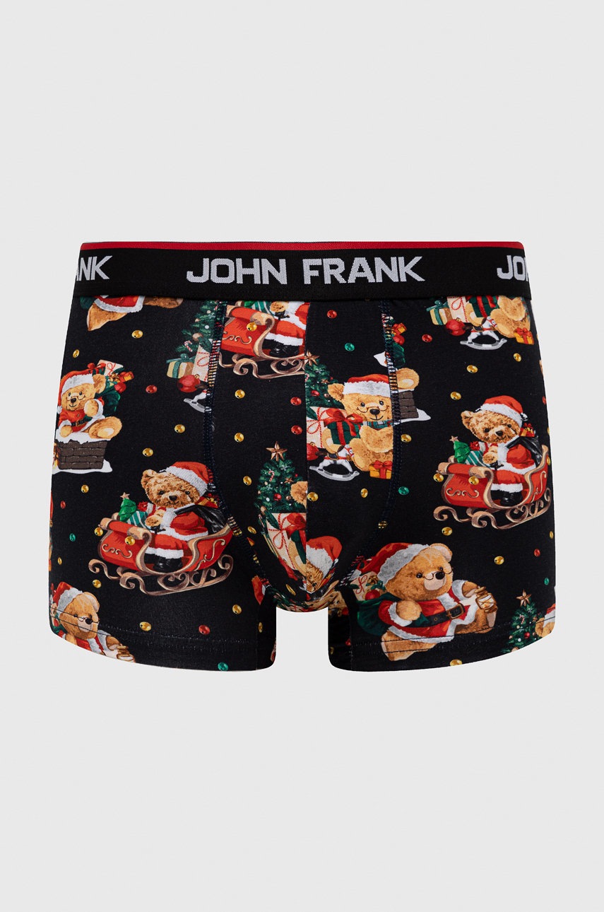 

Боксерки John Frank в черно, Черен